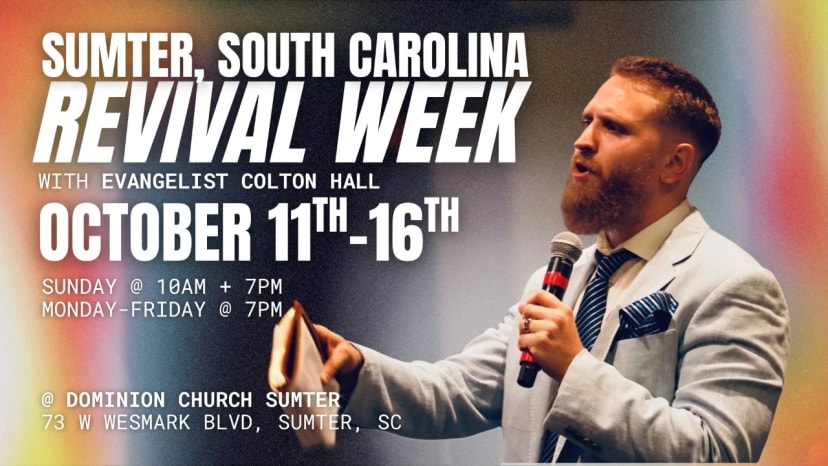 Revival Week with Evangelist Colton Lane Hall